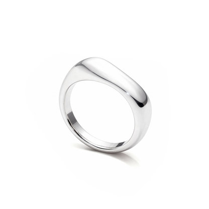 Molten Silver Ring