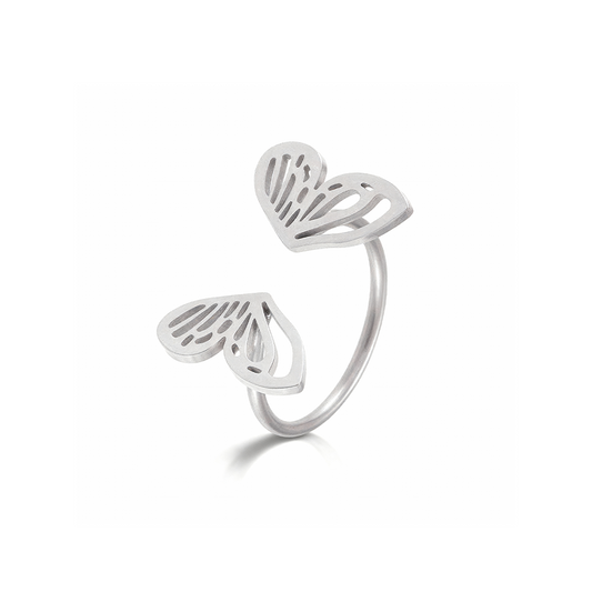 Butterfly Wings Open Ring