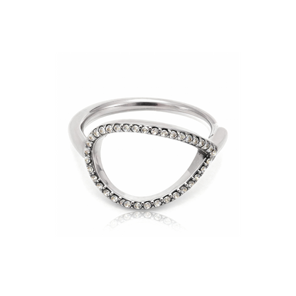 Teardrop Crystal Ring