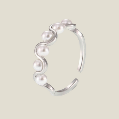 Pearl Wave Ring
