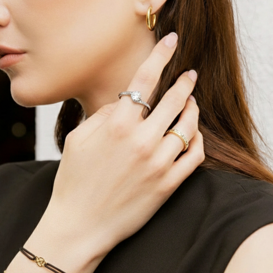 Round Solitaire Ring